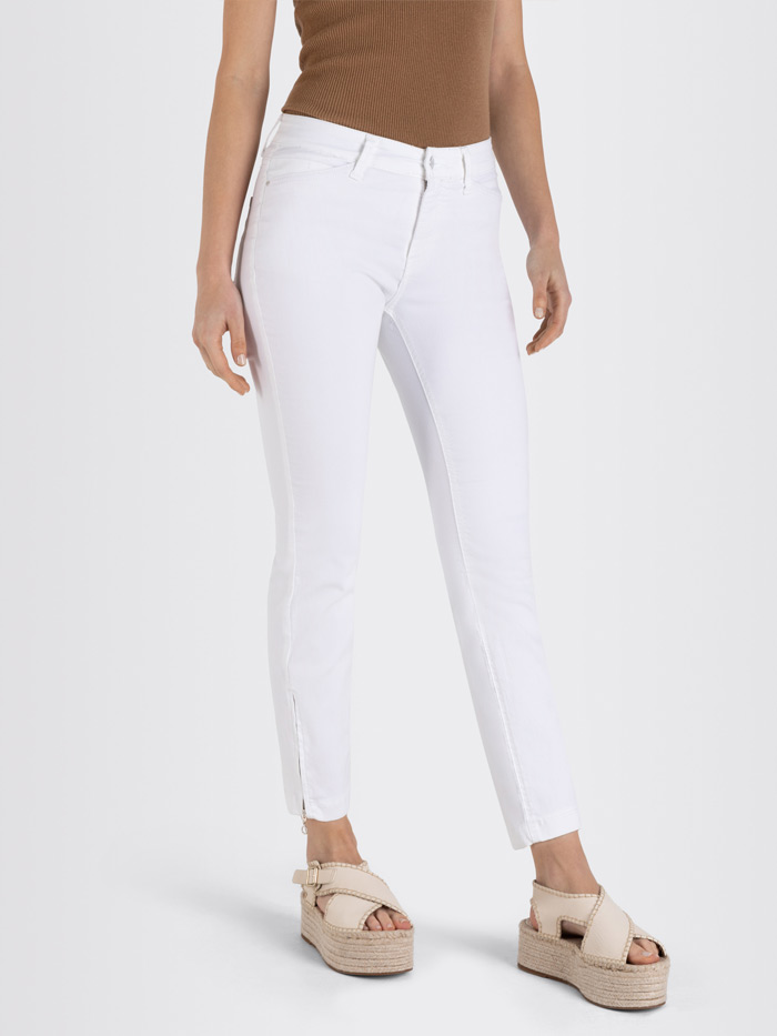 Jeans Dream Chic 7/8-del Mac – White